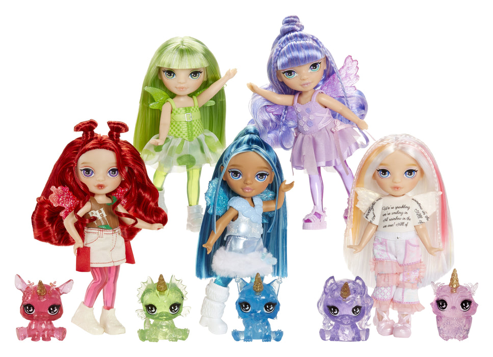EAN 35051543404 - Rainbow High Littles Rainbow Fantasy Fairies Doll- Emerald (Green) imagen 6