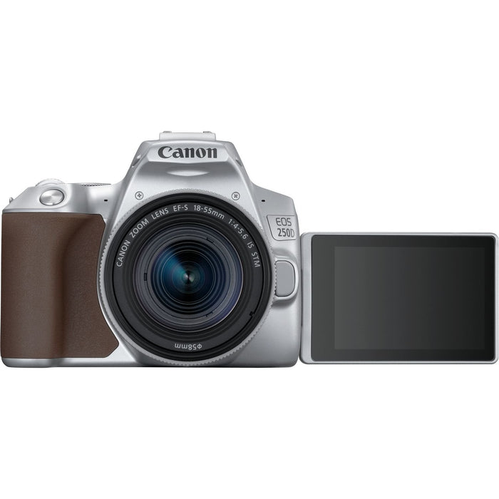 Canon 250d 24mp Wifi Plata + Objetivo Ef-S 18-55mm F4-5.6 Is Stm