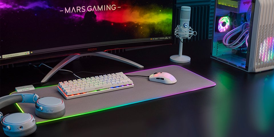 EAN 8435693101833 - Mars Gaming MK60 teclado Juego USB AZERTY imagen 6