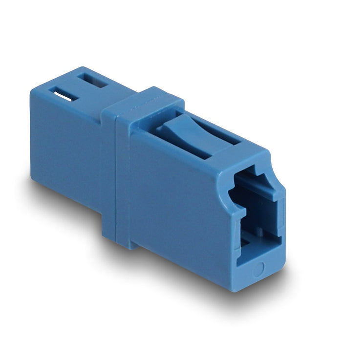 Delock 87985 Acoplador De Fibra Óptica Lc Simplex Hembra A Lc Simplex Hembra Upc Azul