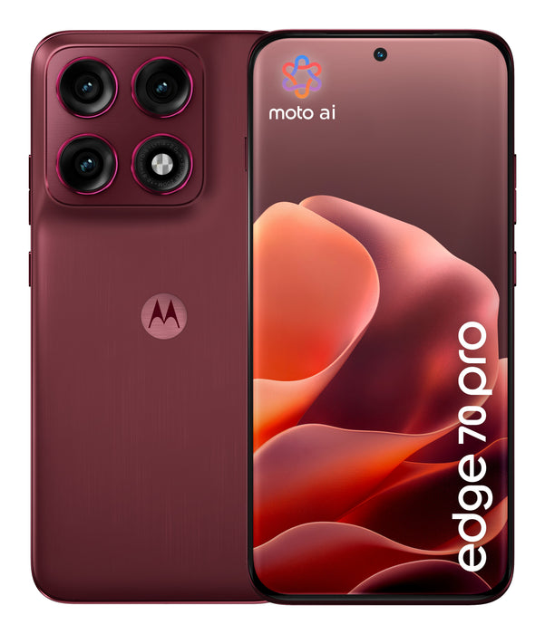Motorola  Moto Edge 70 Pro 12/512gb Pantone Zinefande Red