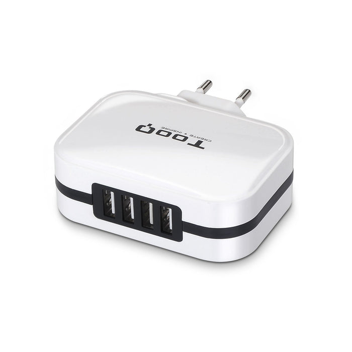 EAN 8433281007222 - TooQ TQWC-1S04WT cargador de dispositivo móvil GPS, Mando para videojuegos, MP3, MP4, Teléfono móvil, Sma imagen 2