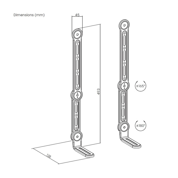 EAN 8435739903063 - AISENS SPK03U-375 accesorio para barra de sonido Montaje en pared imagen 7