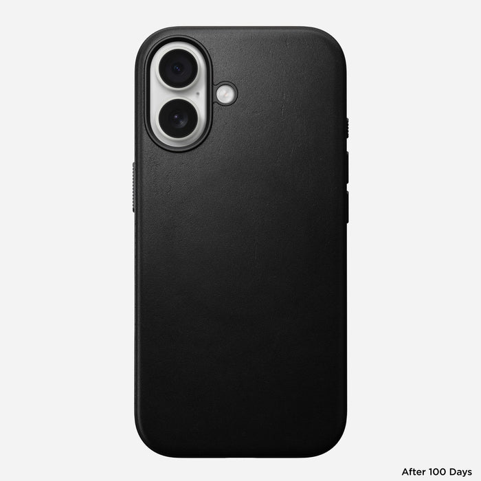 Nomad Modern Leather Case Iphone 17 Black