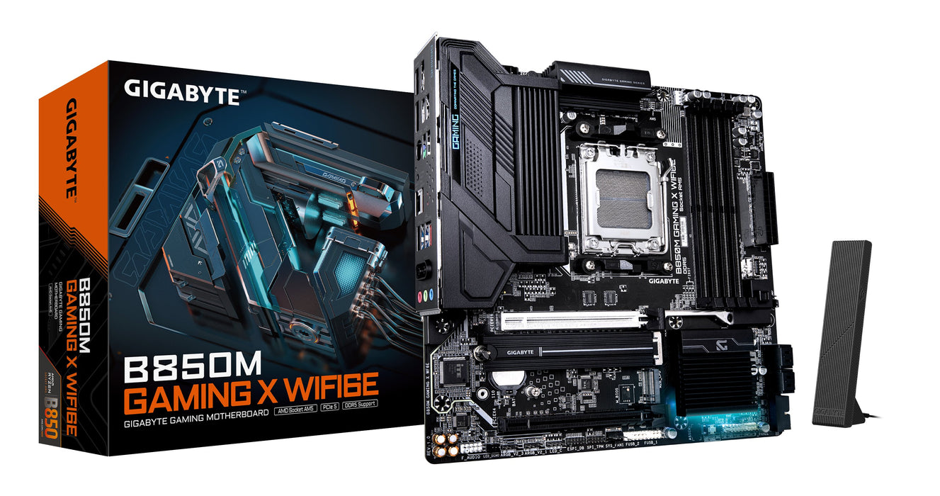 EAN 4719331866433 - GIGABYTE B850M GAMING X WIFI6E AMD B850 Zócalo AM5 micro ATX imagen 1