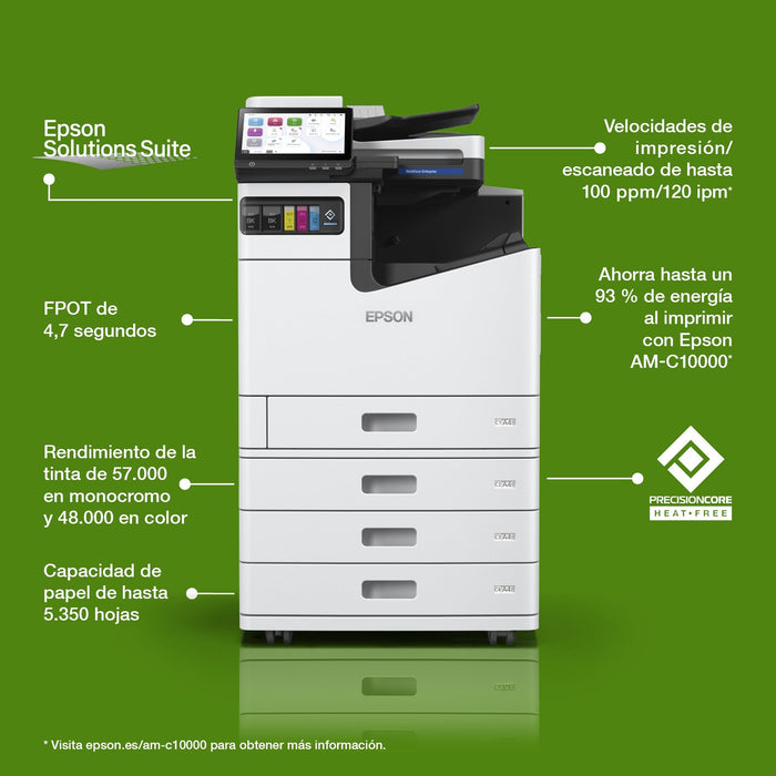 Epson Multifuncion Color Workforce Enterprise Am-C10000 A3