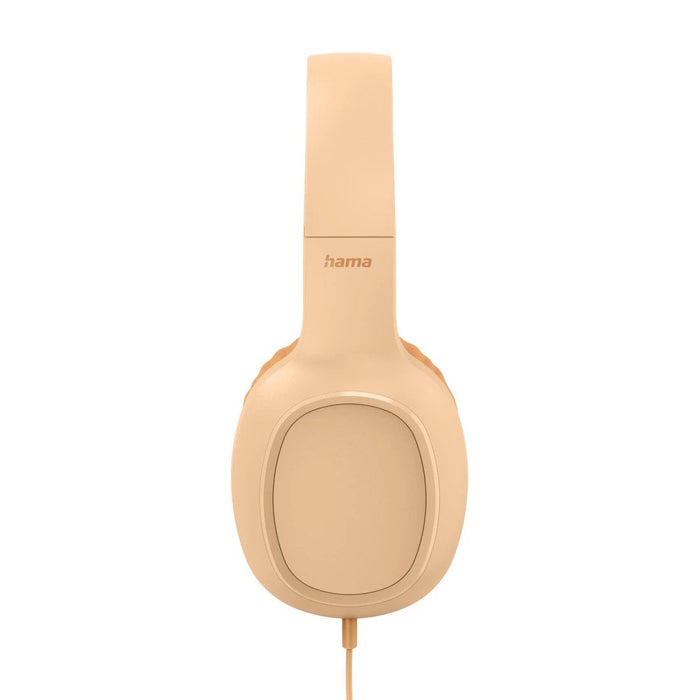 Hama Fun C Auriculares Con Microfono Omnidireccional - Cable 1.2m - Diadema Ajustable - Almohadillas De Cuero - Color