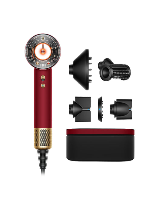 Dyson Asciugacapelli Supersonic Nural Hair Dryer 1600w Red Velvet/Gold