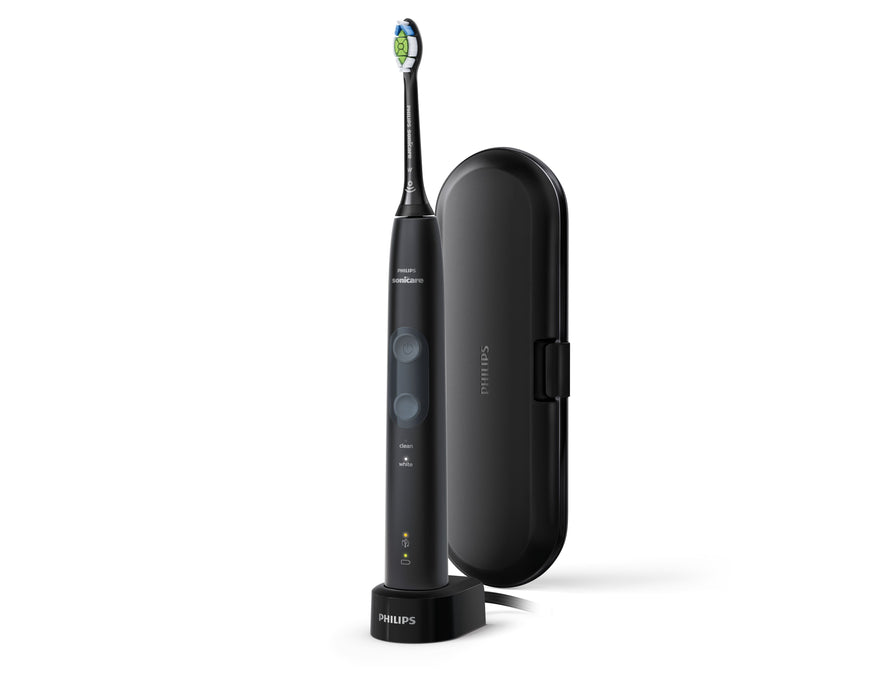 EAN 8710103863281 - Philips 4500 series HX6830/53 cepillo eléctrico para dientes Adulto Cepillo dental sónico Negro, Gris imagen 2