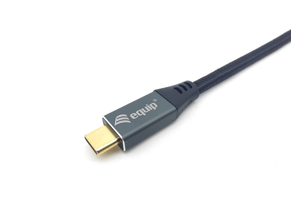 EAN 4015867228739 - Equip 133421 adaptador de cable de vídeo 1 m USB Tipo C Gris imagen 3
