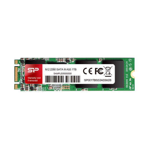 EAN 4713436121763 - Silicon Power M.2 2280 A55 1 TB Serial ATA III SLC imagen 1