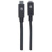 EAN 0766623355230 - Manhattan 355230 cable USB USB 3.2 Gen 2 (3.1 Gen 2) 0,5 m USB C Negro imagen 4