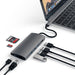 EAN 0879961007140 - Satechi Multi-Port Adapter V2 Dock st. USB 3.2 Gen 1 (3.1 Gen 1) Type-C Gris imagen 5