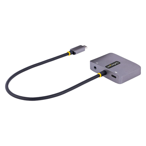EAN 0065030895590 - StarTech.com 122-USBC-HDMI-4K-VGA Adaptador gráfico USB 3840 x 2160 Pixeles Gris imagen 2
