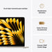 EAN 0195949837371 - Apple MacBook Air Apple M M4 Portátil 34,5 cm (13.6") 16 GB 256 GB SSD Wi-Fi 6E (802.11ax) macOS Sequoia  imagen 10