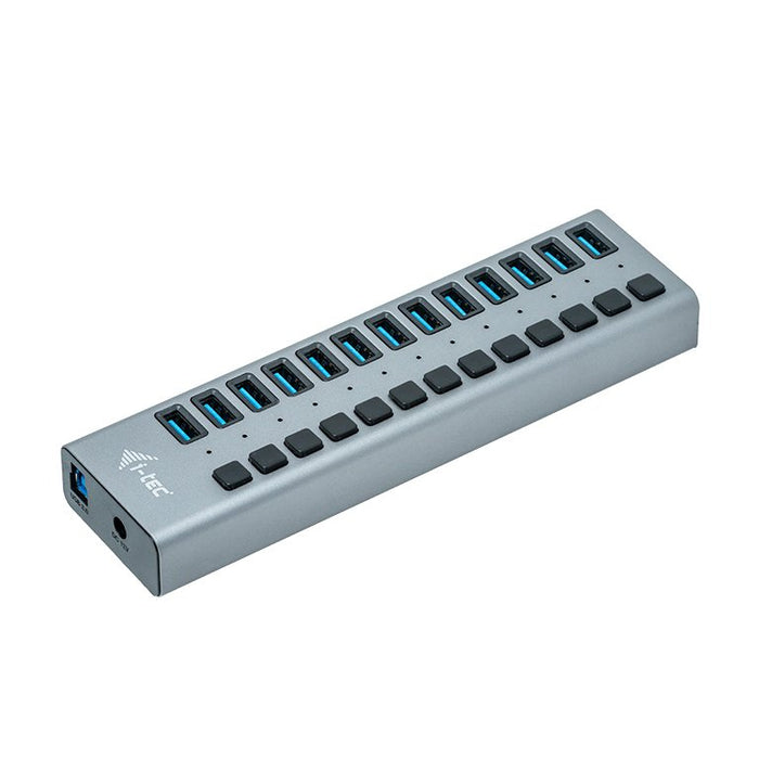EAN 8595611702952 - i-tec U3CHARGEHUB13 cargador de dispositivo móvil Universal Gris Corriente alterna Interior imagen 2