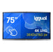EAN 8435364320082 - iggual Orchid 75 Webcam Panel plano interactivo 190,5 cm (75") LED Wifi 400 cd / m² 4K Ultra HD Negro Pan imagen 1