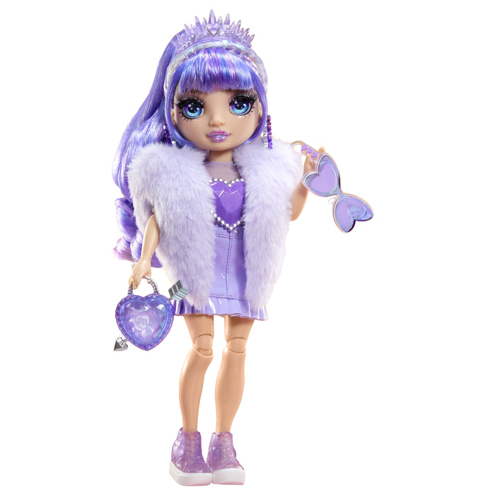 EAN 0035051121404 - Rainbow High Creative Crystals Fashion Doll- Violet imagen 1