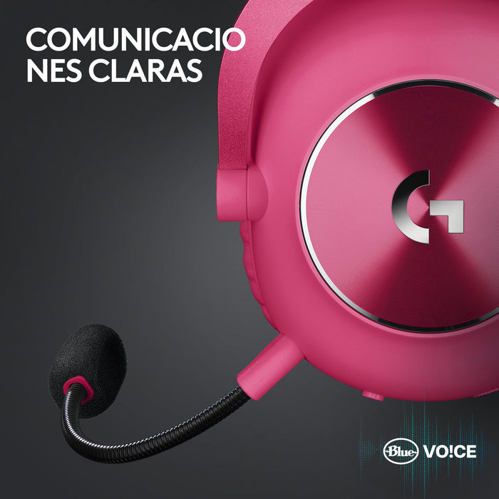 EAN 5099206109070 - Logitech G 981-001275 auricular y casco Auriculares Inalámbrico Diadema Juego Bluetooth Magenta imagen 13