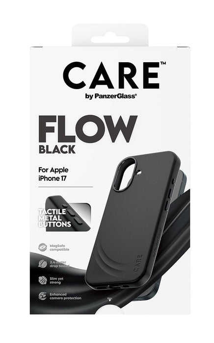 Panzerglass Care By ® Flow Case Black W. Magsafe Iphone 17 Funda Para Apple - Iphone 17 Negro