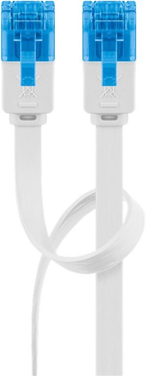 EAN 4040849963032 - Goobay 96303 cable de red Blanco 0,5 m Cat6a U/UTP (UTP) imagen 2