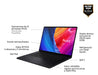EAN 4711636046664 - ASUS ProArt P16 H7606WM-SC052W Copilot+ PC 40,6 cm (16") Pantalla táctil LPDDR5x-SDRAM NVIDIA GeForce RTX imagen 3