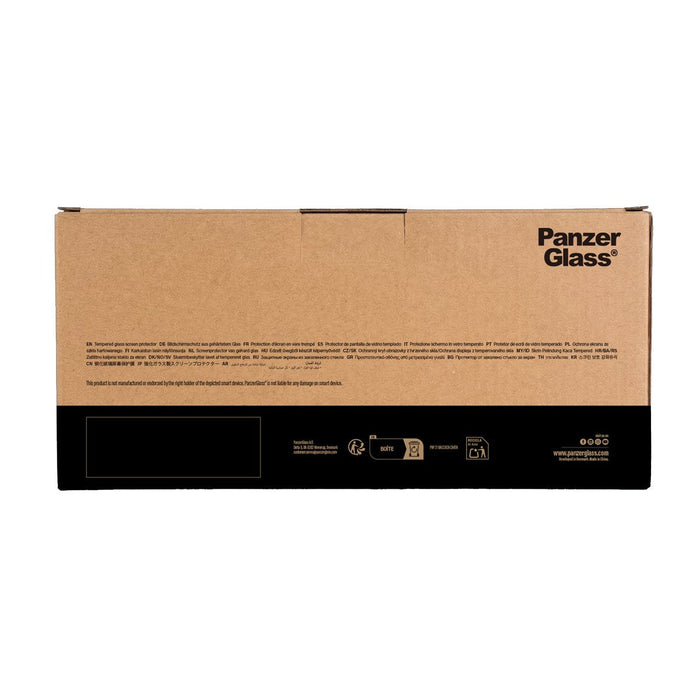 Panzerglass Protector De Pantalla Apple Iphone 15 Pro Max Ultra-Wide Fit Para Fastfit Installationsmaschine 10 Pcs, Apple - Iphone 15 Pro Max, Seco Aplicación, Resistente A Arañazos, Resistente A Golpes,
