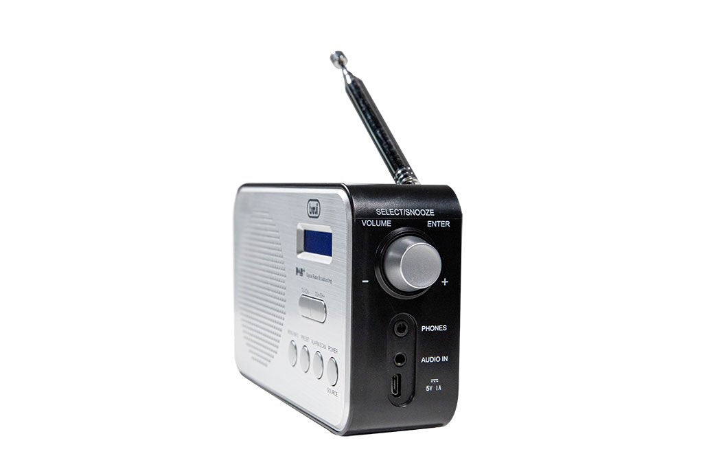 EAN 8011000025414 - Trevi DAB 7F92 R Portátil Digital Negro, Blanco imagen 4