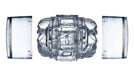 EAN 810476019914 - Fleshlight FLE167-WEISS masturbador masculino Transparente Silicona imagen 2