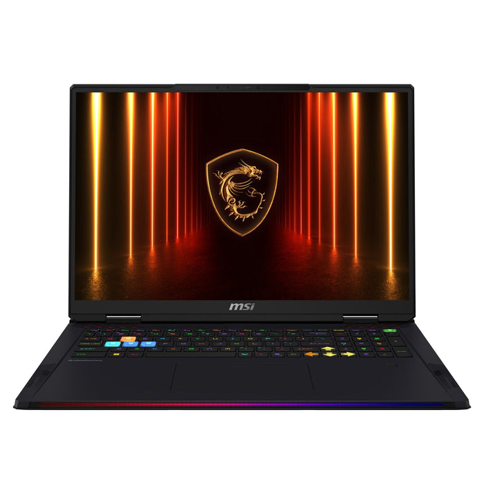 Msi Raider 18 Hx Ai A2xwig-270fr Intel Core Ultra 9 285hx Ordenador Portátil 45,7 Cm (18) Uhd+ 64 Go Ddr5-Sdram 4 To Ssd Nvidia Geforce Rtx 5080 Wi-Fi 7 (802.11be) Windows 11 Pro Negro