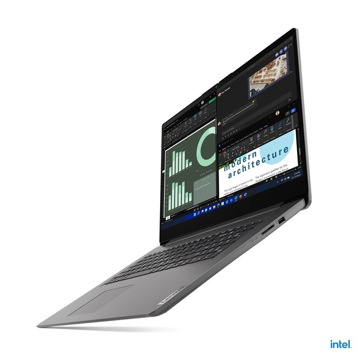 Portátil Lenovo V17 17.3"Fhd300nits I5-1235u 16gb 512gb W11pro 1 Año Depot Black