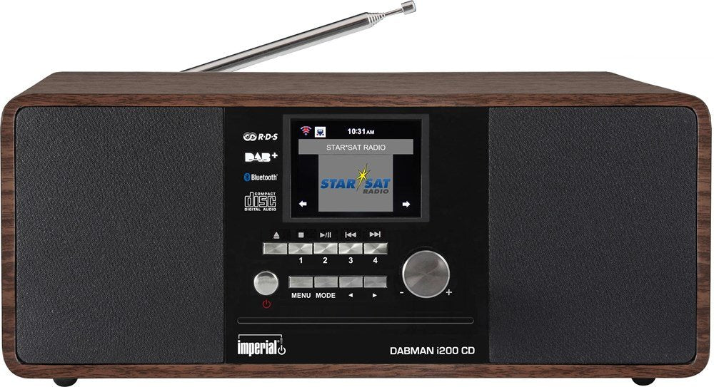 EAN 4024035222356 - REHAU IMPERIAL DABMAN i200 CD Digital 20 W DAB+, FM, UKW Nuez Reproducción MP3 imagen 1