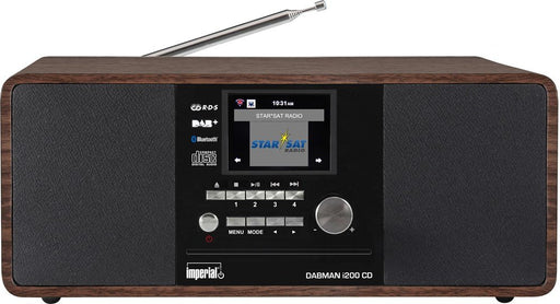 EAN 4024035222356 - REHAU IMPERIAL DABMAN i200 CD Digital 20 W DAB+, FM, UKW Nuez Reproducción MP3 imagen 1