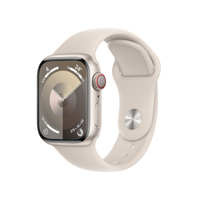 Apple Watch S9 Aluminium Cellular 41mm Polarstern) S M New