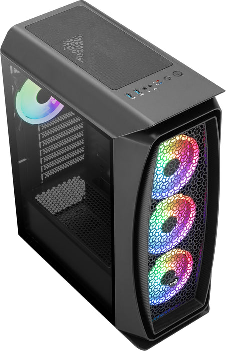 Caja Gaming Semitorre Aerocool Aero One Duo