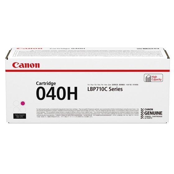 EAN 4549292058253 - Canon 040H cartucho de tóner 1 pieza(s) Original Magenta imagen 1