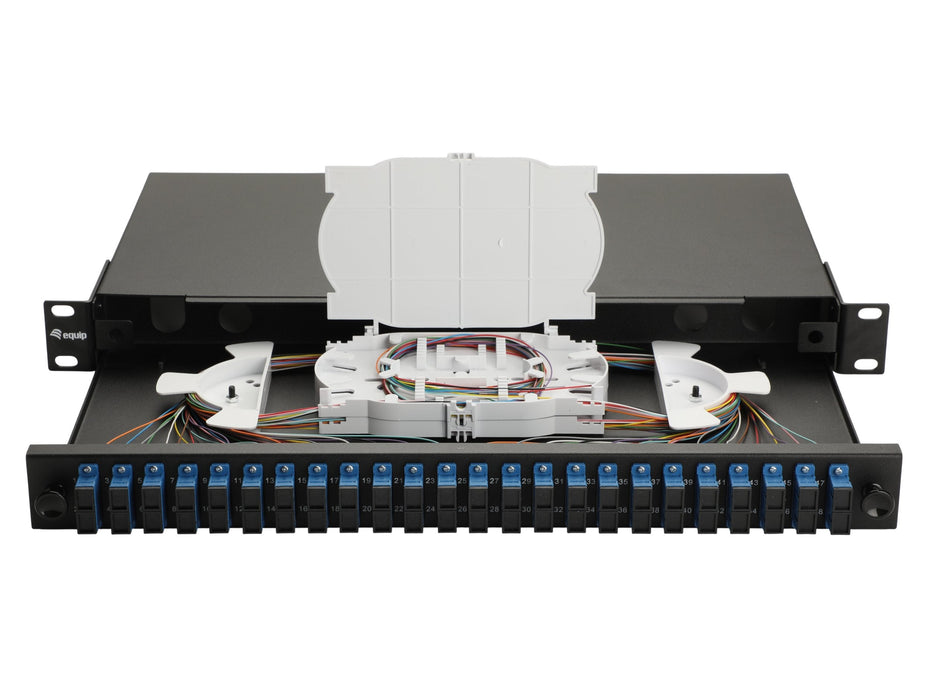 Equip Lwl-Spleisskamen 24-Port Sc-Duplex Os2 1u Komplett Sw