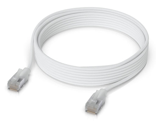 EAN 0810084697306 - Ubiquiti UACC-Cable-Patch-EL-C6A-5M-W cable de red Translúcido, Blanco Cat6a imagen 2