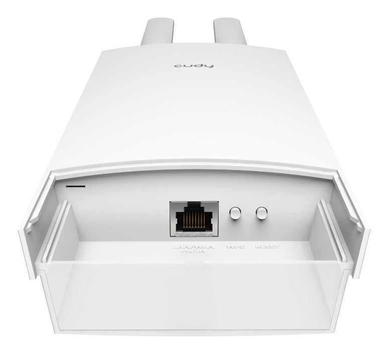 Cudy Ap1200-Outdoor Punto De Acceso Inalambrico Ac1200 Para Exteriores - 2 Puertos Fast Ethernet - Velocidad Wi-Fi De