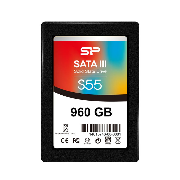 EAN 4712702636963 - Silicon Power Slim S55 960 GB 2.5" Serial ATA III TLC imagen 1