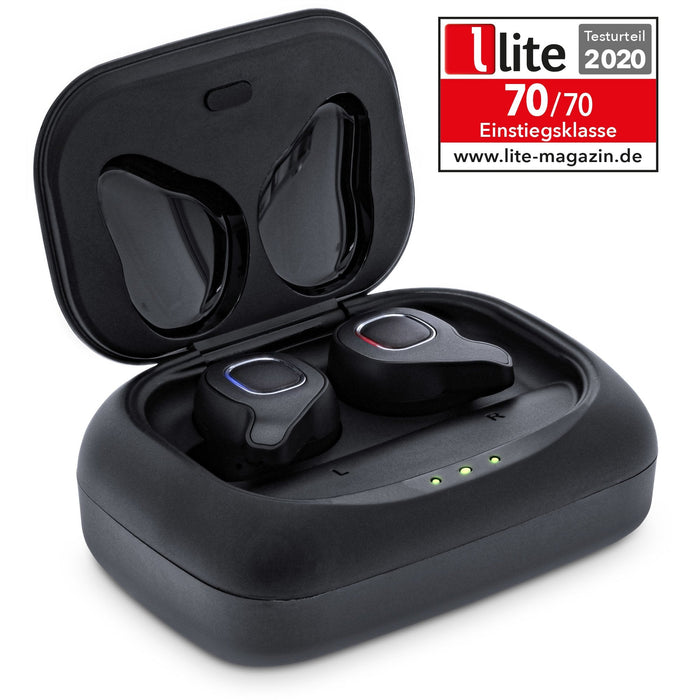 Inline Pure Air Tws, Auriculares Bluetooth In-Ear Con Carga Qi Y Función Powerbank