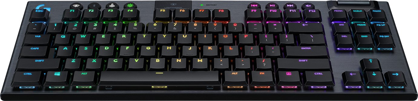 EAN 5099206088757 - Logitech G 920-009496 teclado Juego RF Wireless + Bluetooth QWERTZ Alemán Carbono imagen 9