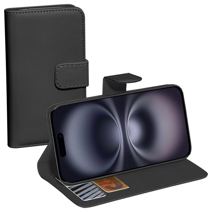 Pedea Book Cover Classic Fr Apple Iphone 16 Negro