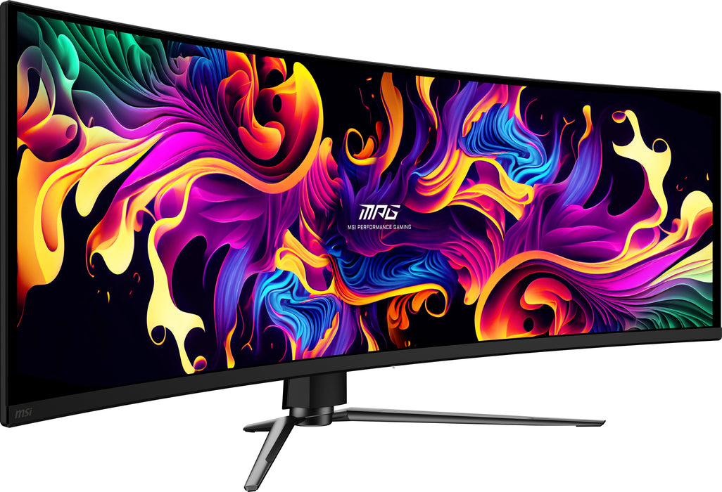 Monitor Msi Mpg 491cqp Qd-Oled  (49") 5120 X 1440 Pixeles Dqhd Qdoled Negro