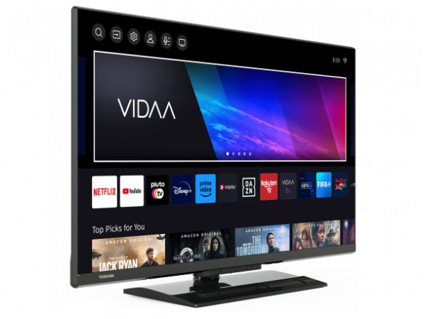 Televisor Toshiba 32lv3e63daz  32" Led Negro