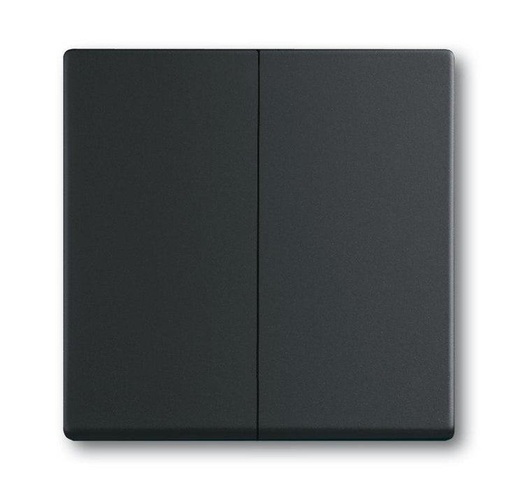 Busch Jaeger Bj 1785-885 Abdeckung F.Serien-Wechsel- Schalter Future Linear Schwarz Matt