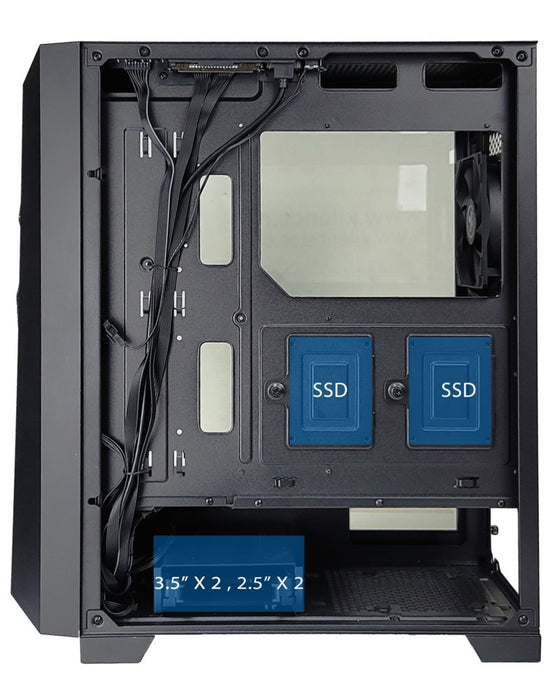 EAN 4044953503016 - Xilence Performance C XG131 | X712.RGB Midi Tower Negro imagen 3