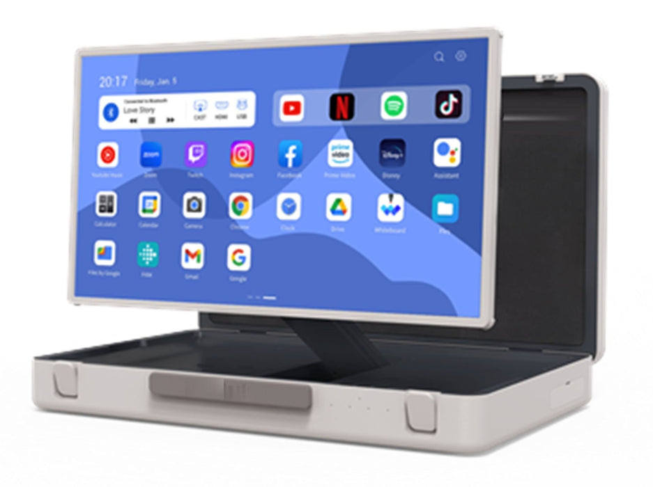 EAN 4038816228093 - ALLNET ROCKET 240 SUITCASE pantalla de señalización 68,6 cm (27") LCD Wifi 250 cd / m² Full HD Negro, Bla imagen 2