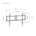 EAN 8435739903001 - AISENS WT100T-367 soporte para TV 2,54 m (100") imagen 7