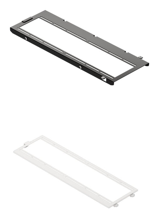 Havn Hs 420 Fan Brackets Para 360 Mm Radiatoren - Negro